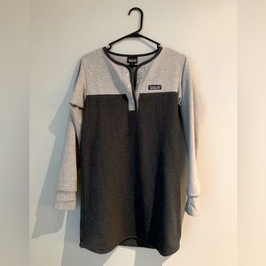 Patagonia Ahnya Henley Dress Snap T - XS